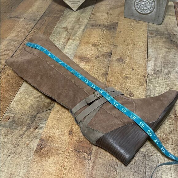 Emu Australia women's 10 wedge heeled tall leather boots - Picture 14 of 16